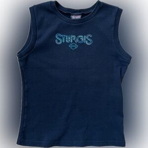 Harley Davidson Sturgis Black Sleeveless Tank Top